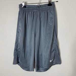 Nike Blue Men’s Basketball Shorts With Draw String Size Medium